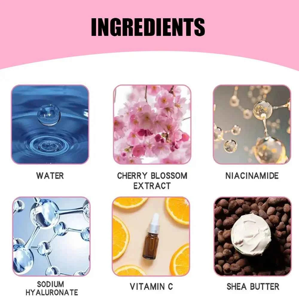 Sakura Blossom Retinol Collagen anti-aging Face Cream Facial Care Cream deeply nourishes Suitable for dry and rough skin