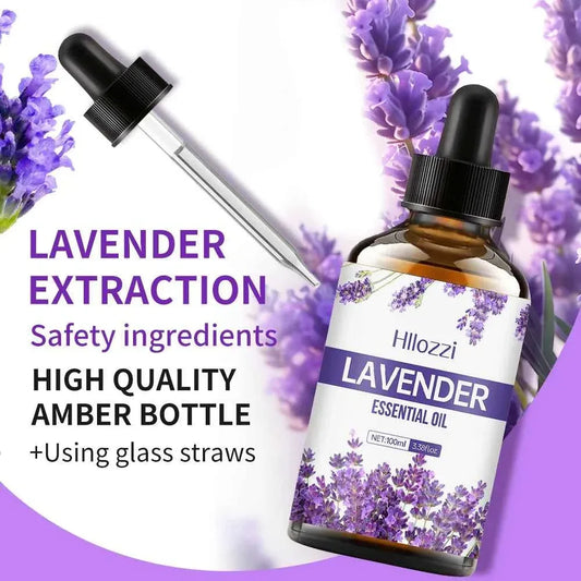 Hllozzi Lavender Essential Oil – Pure Bliss in a Bottle - Shello's Creative Boutique