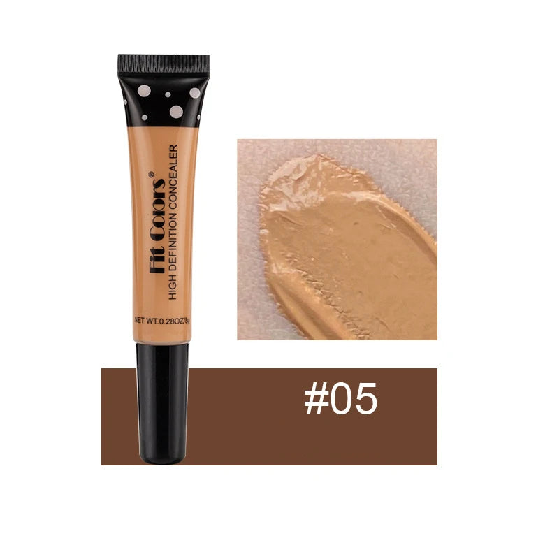 Nude Makeup Facial Foundation Waterproof Cover Blemish Base Fluid Concealer Oil Control Lasting Brighten Skin BB Cream Cosmetics - Shello's Creative Boutique