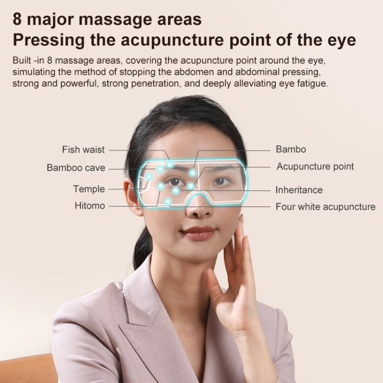 Smart Hot Compress Air Pressure Vibration Eye Massager Visual Massage Eye Care Device - Shello's Creative Boutique