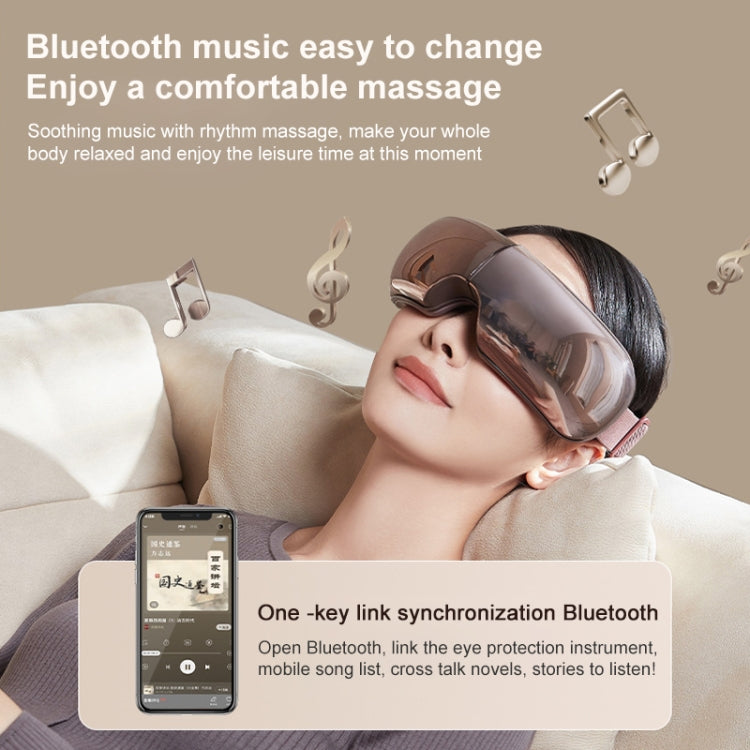 Smart Hot Compress Air Pressure Vibration Eye Massager Visual Massage Eye Care Device - Shello's Creative Boutique