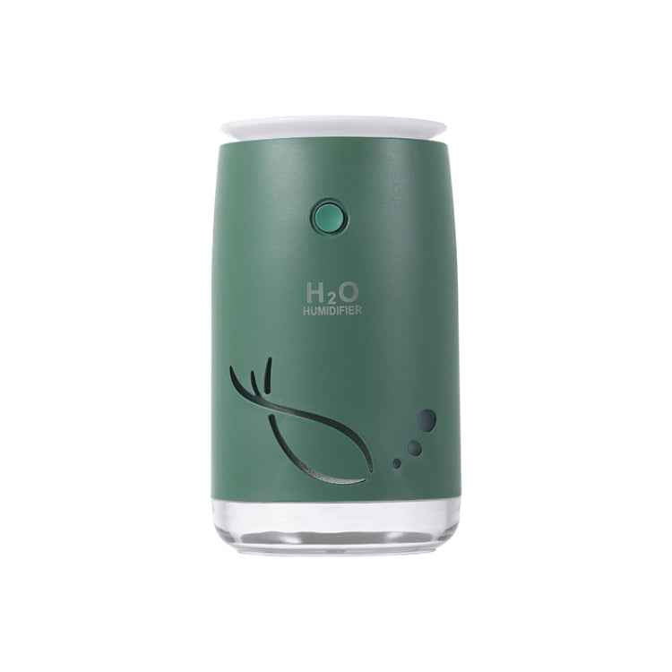 Concise Fish Pattern Mini Home Mute Bedroom Student Dormitory Office Portable USB Wireless Durable Humidifier