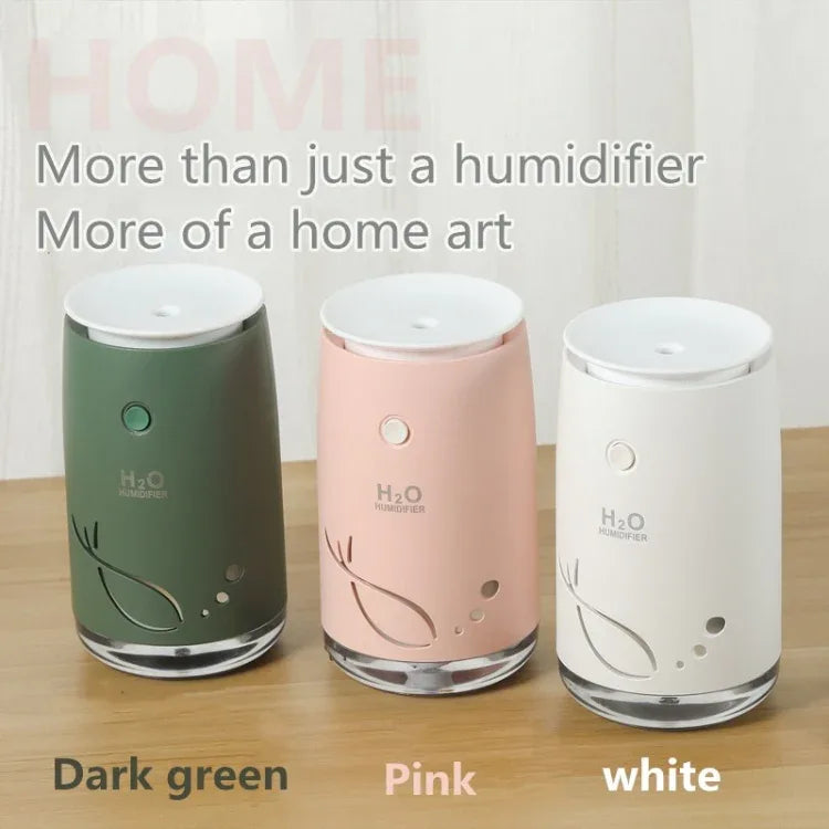 Concise Fish Pattern Mini Home Mute Bedroom Student Dormitory Office Portable USB Wireless Durable Humidifier - Shello's Creative Boutique