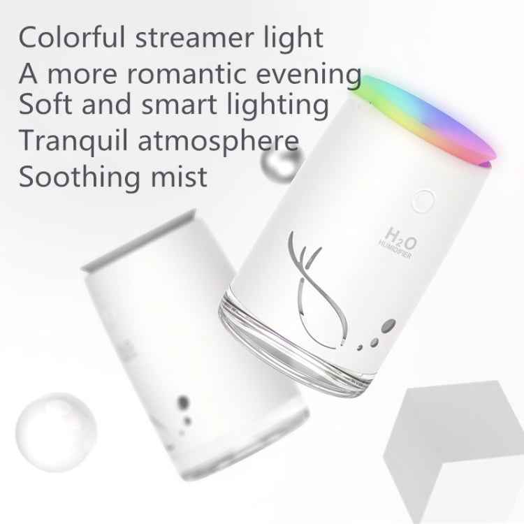 Concise Fish Pattern Mini Home Mute Bedroom Student Dormitory Office Portable USB Wireless Durable Humidifier