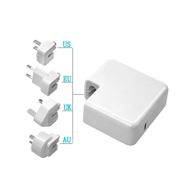 PD-96W 96W PD USB-C / Type-C Laptop Adapter + 2m 5A USB-C / Type-C to USB-C / Type-C Fast Charging Cable for MacBook Pro, EU Plug, US Plug, UK Plug, AU Plug Shello's Creative Boutique