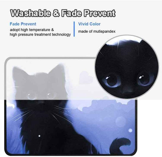 Cat Cartoon Anti-Skid E-sports Game Mouse Pad - Shello's Creative Boutique