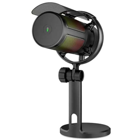 ME6P Professional USB Desktop Recording Microphone with RGB Light - Shello's Creative Boutique