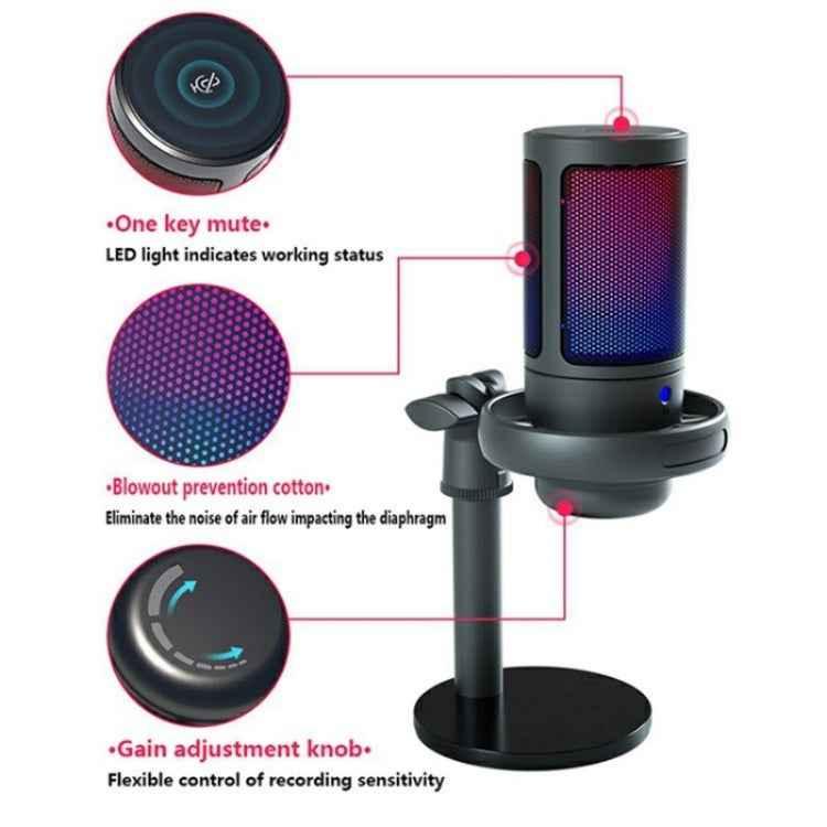 ME6S Professional Condenser Microphone USB Desktop Microphone - Shello's Creative Boutique