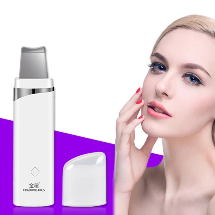 K-SKIN KD-8023Ultrasonic Blackhead Acne Removal Pore Cleaner Facial Skin Care Scrubber Exfoliating Pore Cleaner, KD-8023 - Shello's Creative Boutique