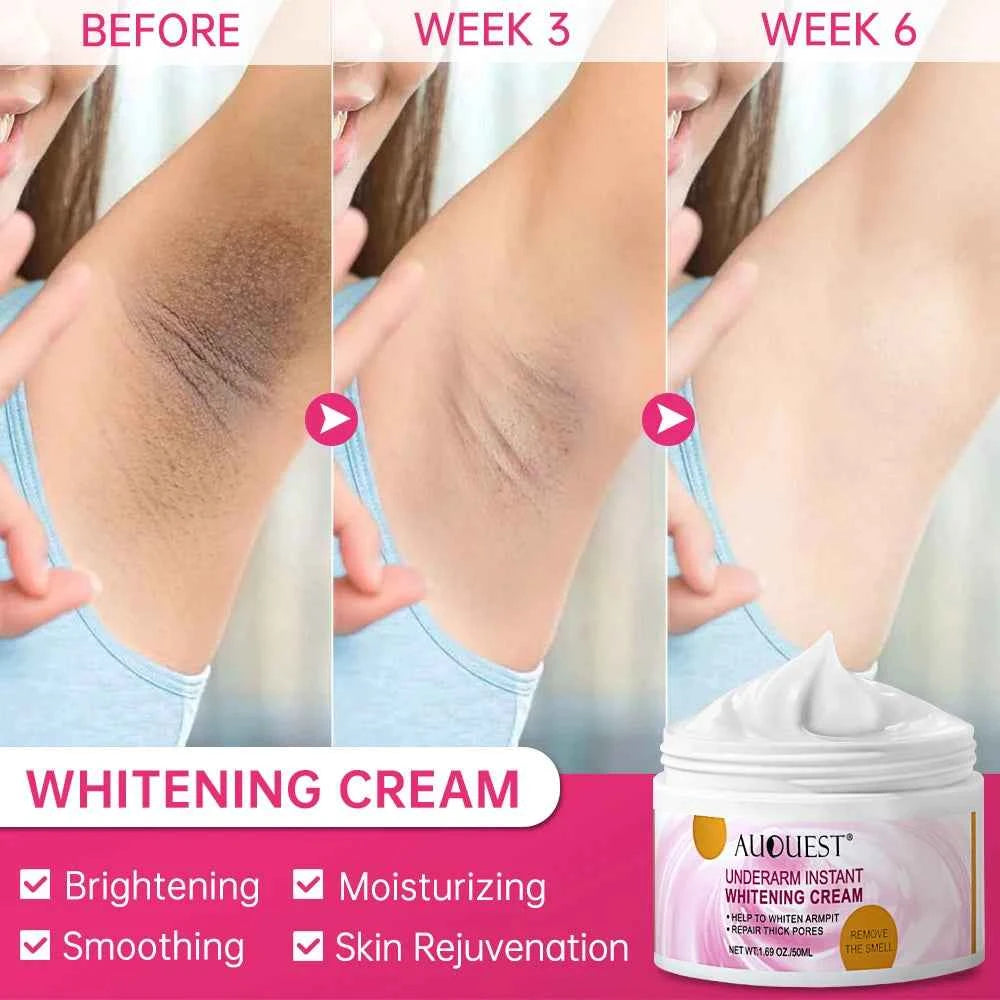 Collagen Whitening Cream Intimate Area Dark Skin Removeal Sensitive Areas Underarm Inner Thigh Lightening Body Cream Skin Care