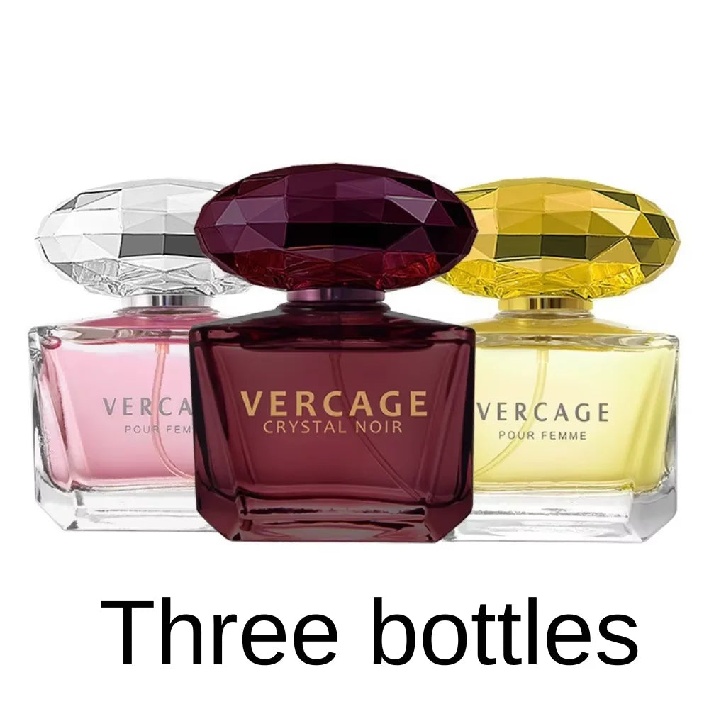 Osmanthus, Peony, and Pomegranate Fragrance Perfume for Women - Crystal Diamond Series, Light and Elegant Scent parfum - Shello's Creative Boutique