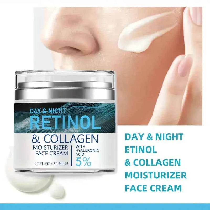 ENVISHA Face Skin Care Retinol Collagen Cream Anti-aging Wrinkle Deep Hydration Moisturizing Skin Health Whitening Exfoliation