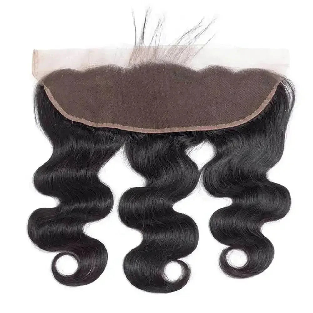 13x4 HD Transparent Lace Frontal - 100% Human Hair Pre-Plucked with Bleached Knots & Baby Hair - Shello's Creative Boutique