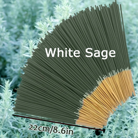 White Sage Incense Sticks - 45 Minute Burn Time