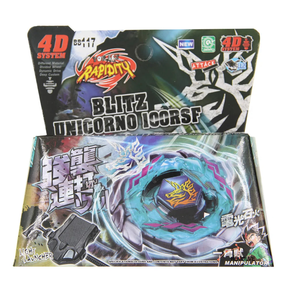 Children Toys SPINNING TOP Metal Fusion BB121B L-DRAGO GUARDIAN S130MB 4D System - STARTER SET WITH LAUNCHER Children Toys Shello's Creative Boutique