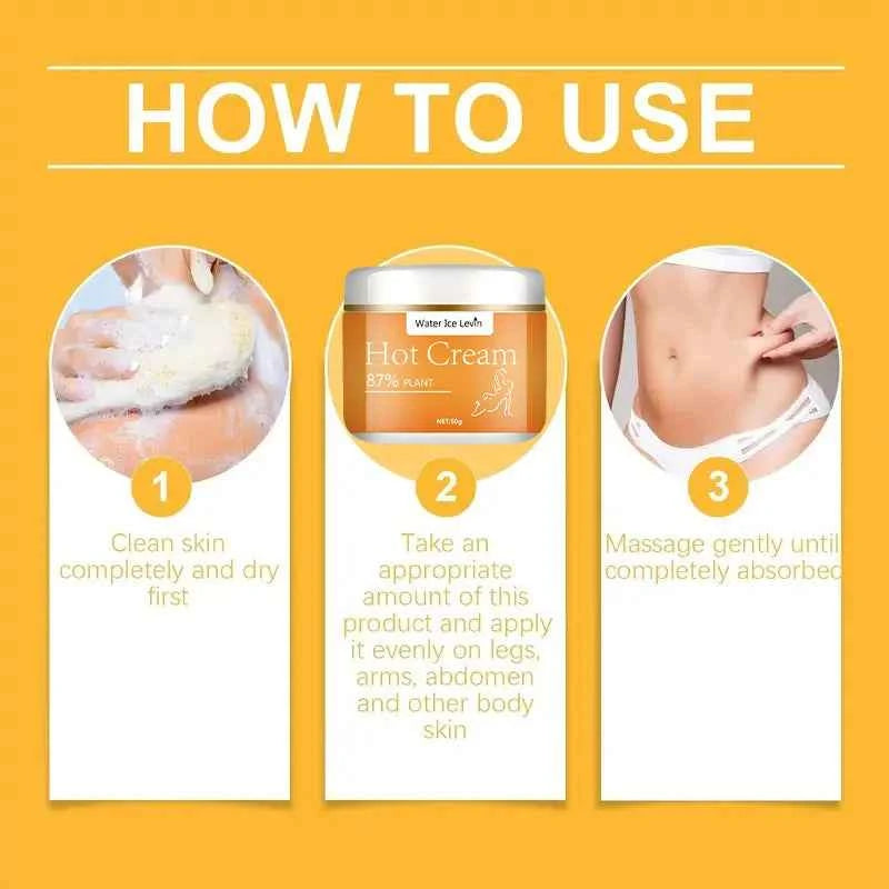 Moisturizing Massage Cream, Moisturizing and Enhancing Elasticity of Arms, Thighs and Abdomen, Deep Moisturizing Glycerin and Aloe Vera, Fragrance-Free, Suitable for All Skin Types