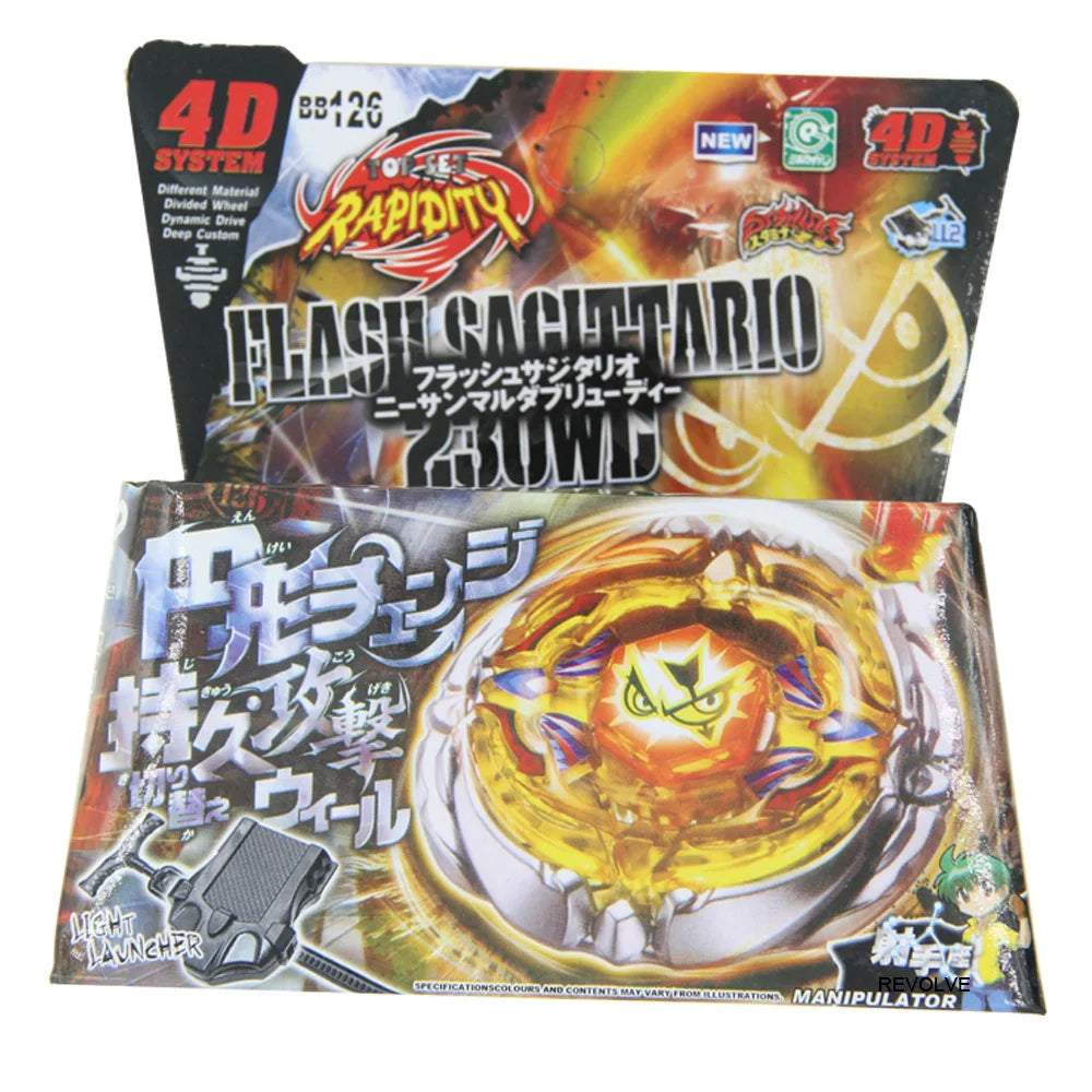 Children Toys SPINNING TOP Metal Fusion BB121B L-DRAGO GUARDIAN S130MB 4D System - STARTER SET WITH LAUNCHER Children Toys Shello's Creative Boutique