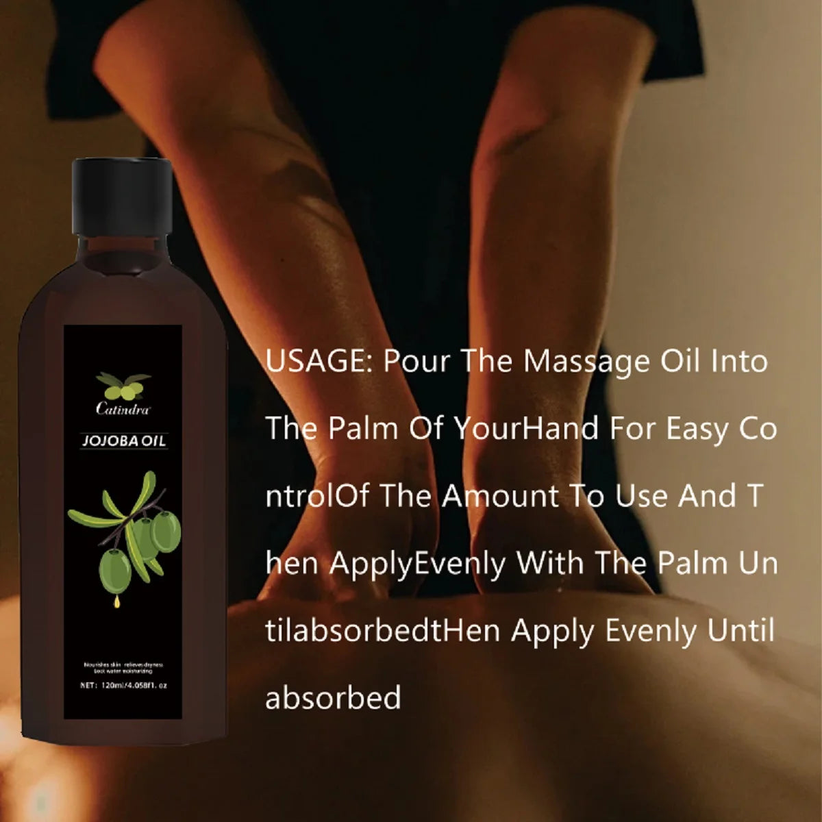 Catindra Jojoba Oil ā 120ml Firm Skin Moisturizing Organic Face & Body Cream - Shello's Creative Boutique