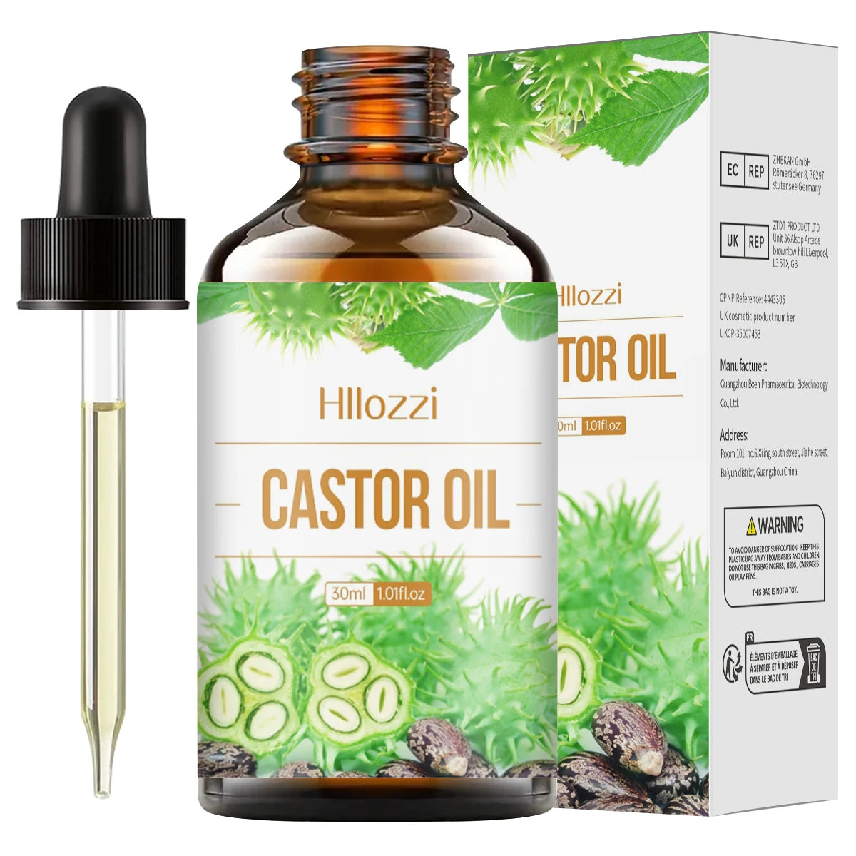 Hllozzi Pure Plant Essential Oil – 30ml Moisturizing & Hydrating Massage Elixir for Face & Body - Shello's Creative Boutique