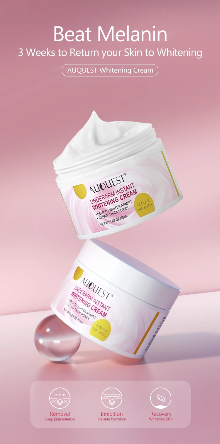 Collagen Private Body Whitening Cream Bikini Cream Underarm Armpit Buttock Knees Private Area Whitening Brighten Skin Body Care - Shello's Creative Boutique