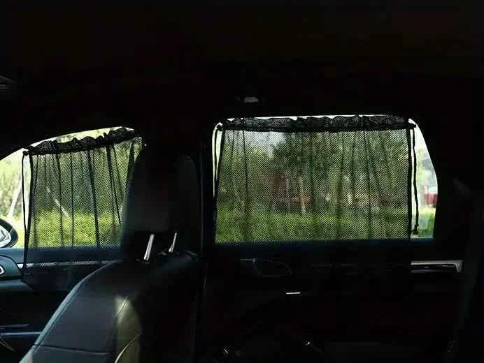Car Window Sunshade Curtains - UV Protection & Heat Blocking for Interior Cooling - Shello's Creative Boutique