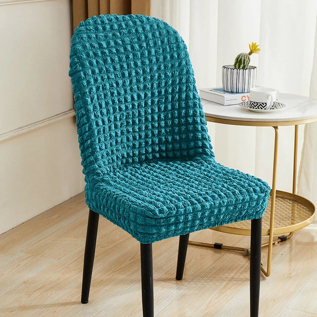 Simple Curved Chair Cover Universal Household Elastic Dining Table Chair Cover All-season Universal eprolo