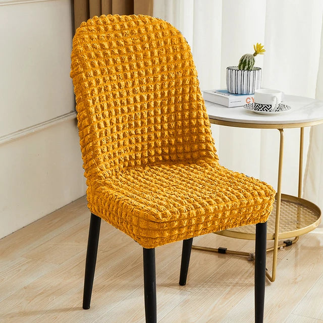 Simple Curved Chair Cover Universal Household Elastic Dining Table Chair Cover All-season Universal eprolo