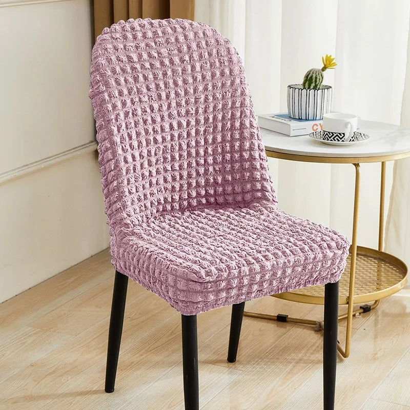 Simple Curved Chair Cover Universal Household Elastic Dining Table Chair Cover All-season Universal eprolo