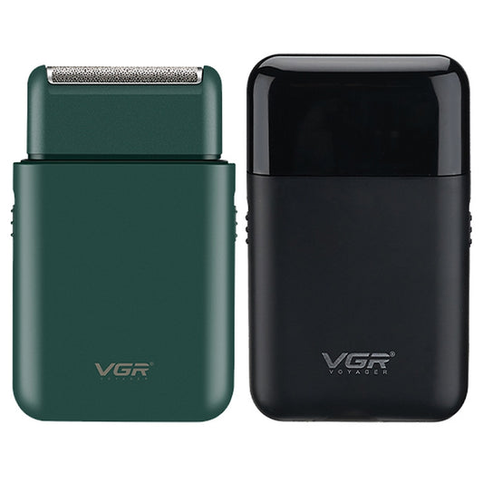 VGR V-390 5W USB Portable Reciprocating Electric Shaver, V-390 (Black), V-390 (Green) - Shello's Creative Boutique