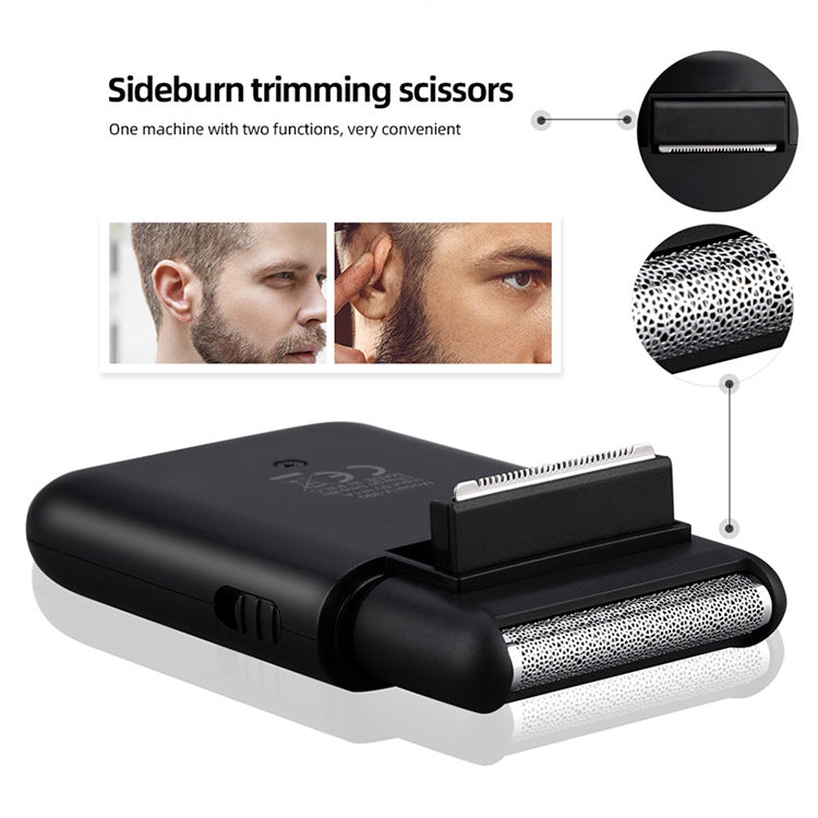 VGR V-390 5W USB Portable Reciprocating Electric Shaver, V-390 (Black), V-390 (Green) - Shello's Creative Boutique