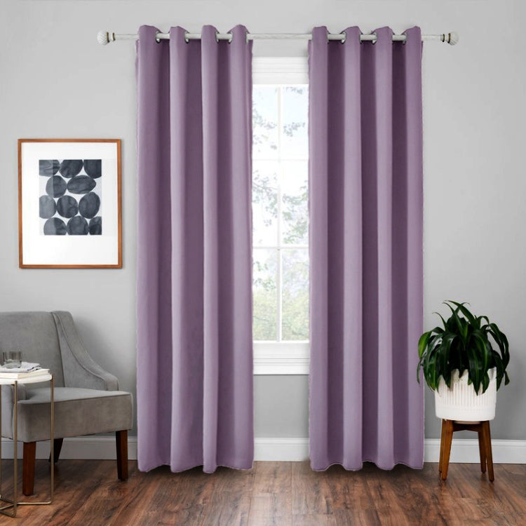 High-precision Curtain Shade Cloth Insulation Solid Curtain, 140x225 - Shello's Creative Boutique