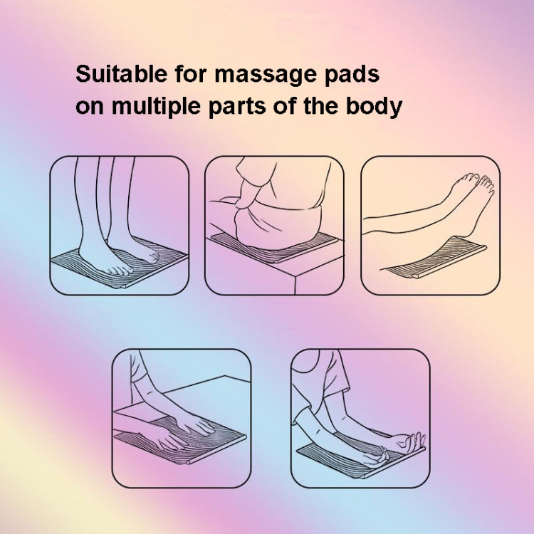 EMS Colorful Foot Massage Foot Pad Pulse Foot Massage Machine Smart Acupuncture Foot Massage Pad With Remote Control - Shello's Creative Boutique