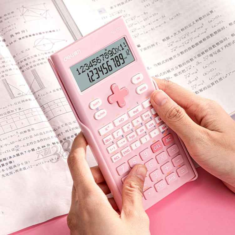 Deli 1700 Scientific Calculator Portable And Cute Student Calculator
