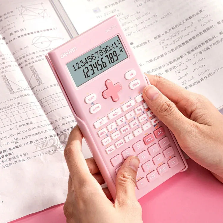 Deli 1700 Scientific Calculator Portable And Cute Student Calculator - Shello's Creative Boutique