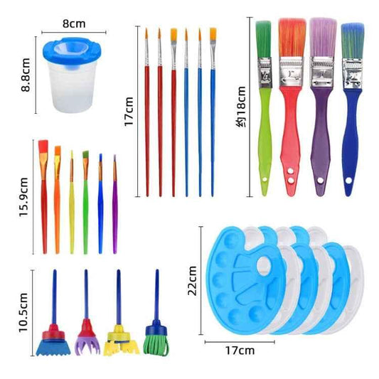39 In 1 Painting DIY Graffiti Painting Art Supplies For Children - Shello's Creative Boutique