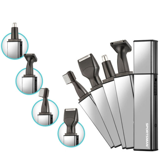 Sportsman SM-416 Electric Mini Shaving Knife Eyebrow Trimming Knife Charging USB Nose Hair Trimmer, Specification:, EU Plug, USB - Shello's Creative Boutique