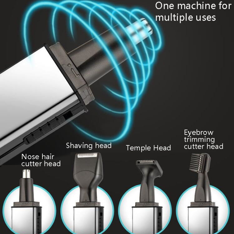 Sportsman SM-416 Electric Mini Shaving Knife Eyebrow Trimming Knife Charging USB Nose Hair Trimmer, Specification:, EU Plug, USB - Shello's Creative Boutique