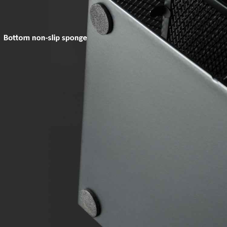 Deli 9200 Full Metal Hollow Pen Holder Office Supplies Storage Box