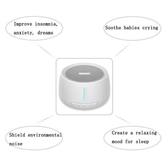 ICANOW USB White Noise Intelligent Sleep Gauge, CS1 - Shello's Creative Boutique