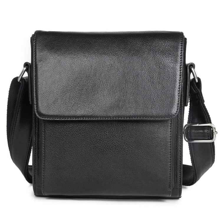 Vintage Crazy Horse Leather Men Shoulder Bag Messenger Bag