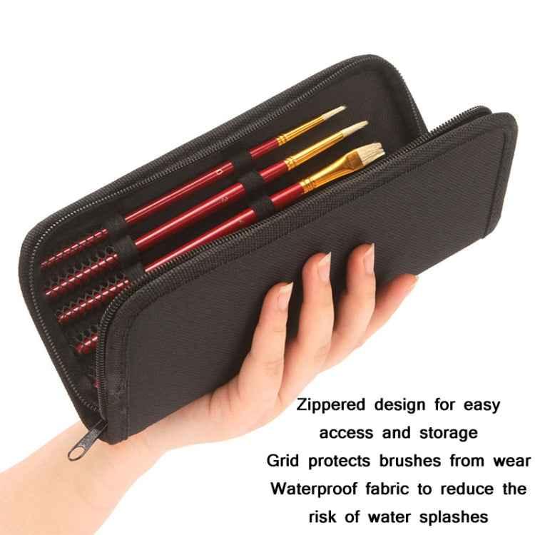 Zhu Ting 10-Piece Bristle Brush Set - Oil Painting & Gouache Brushes - Shello's Creative Boutique