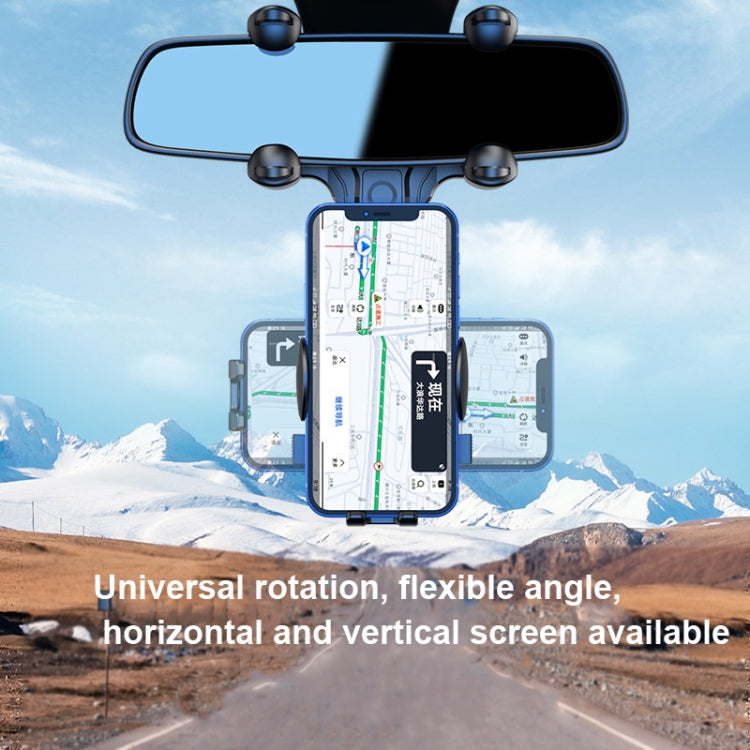 Snap-on Rearview Mirror Car Phone Holder, Mirror Car Phone Holder - Shello's Creative Boutique