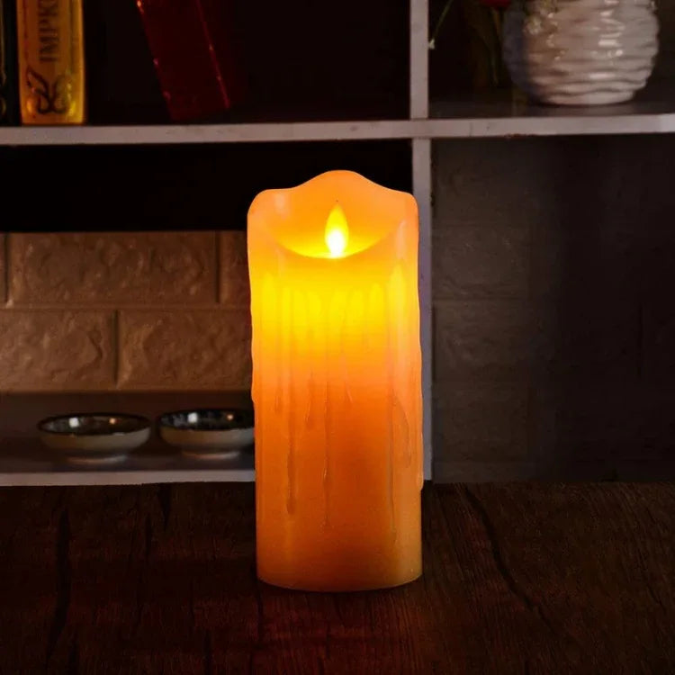 LED Electronic Candle Lights Halloween Christmas Decoration Props, Size: - Shello's Creative Boutique
