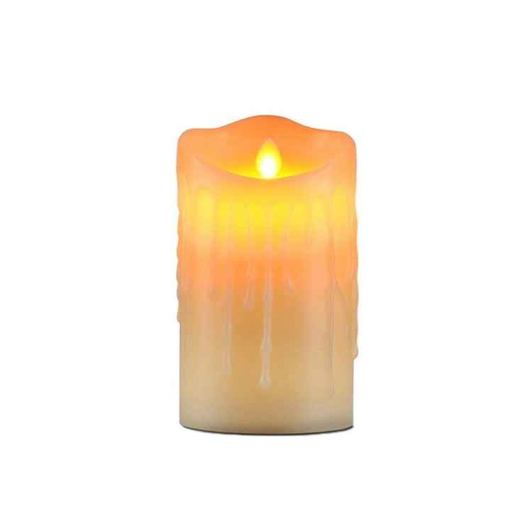 LED Electronic Candle Lights Halloween Christmas Decoration Props, Size: