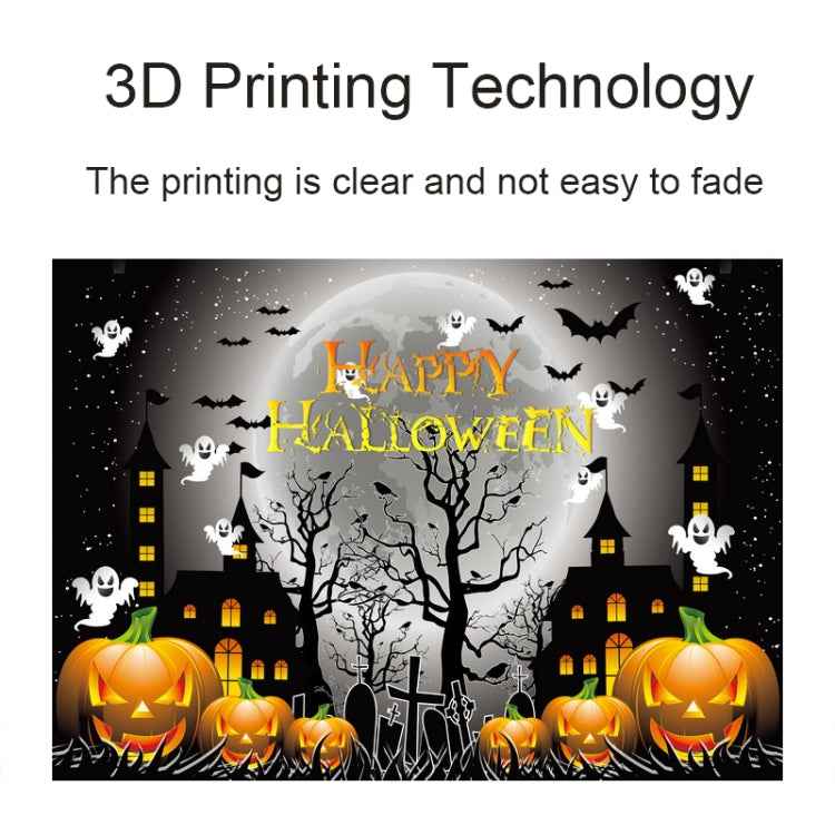 2.1m X 1.5m Halloween Element Shoting Background Cloth Party Decoration Backdrop