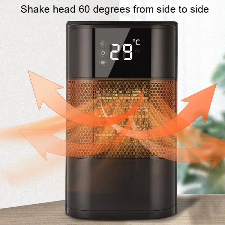 N8 Table Air Heater Indoor Quick Heat Energy Saving Electric Heater, Specification: - Shello's Creative Boutique