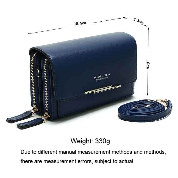 Women Multi-Card Wallet Clutch Bag Large Capacity Casual Single Shoulder Crossbody Bag