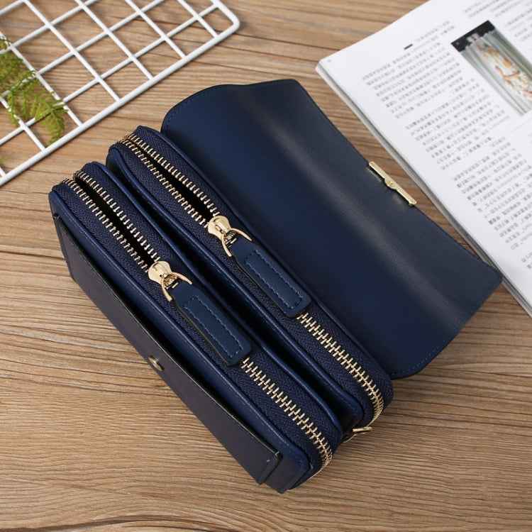Women Multi-Card Wallet Clutch Bag Large Capacity Casual Single Shoulder Crossbody Bag