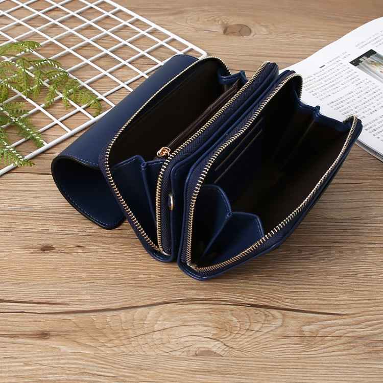 Women Multi-Card Wallet Clutch Bag Large Capacity Casual Single Shoulder Crossbody Bag