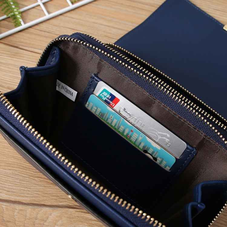 Women Multi-Card Wallet Clutch Bag Large Capacity Casual Single Shoulder Crossbody Bag